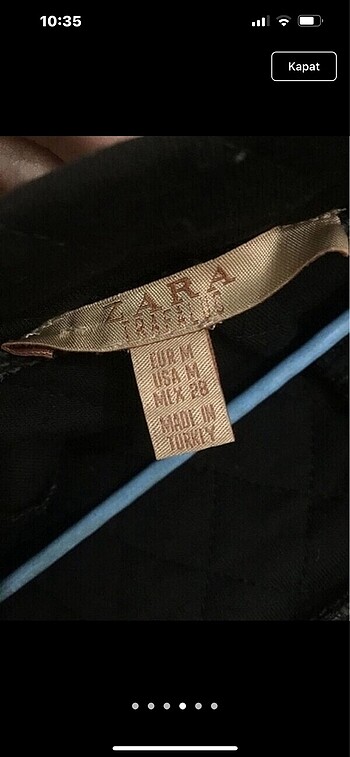 Zara Kapitone rahat kumaş etek