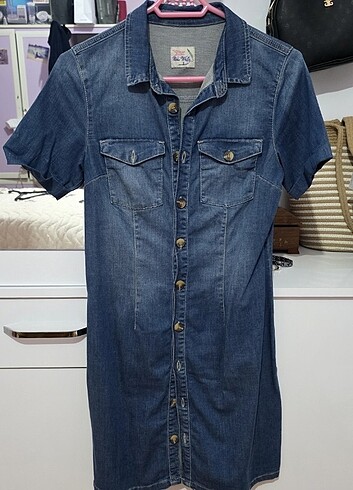 Diğer Denim elbise