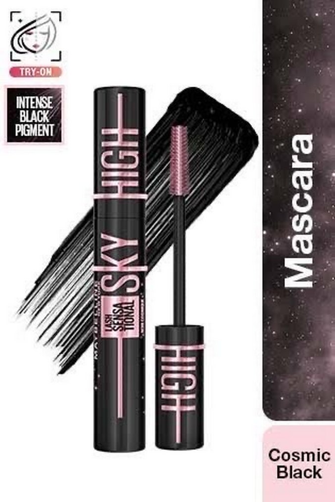 Maybelline Lash Sensational Sky High Cosmic Black Maskara - Görsel 3