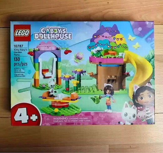 Lego gabby peri kedinin bahçe partisi
