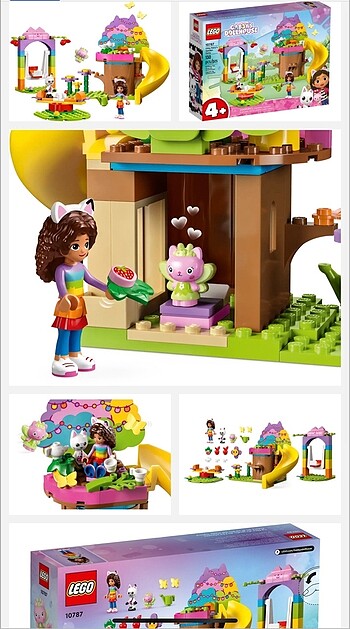 Diğer Lego gabby peri kedinin bahçe partisi