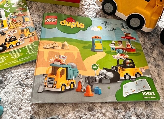 Beden Renk Lego duplo kuleli vinç ve inşaat