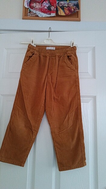 10 Yaş Beden turuncu Renk Çocuk pantolon
