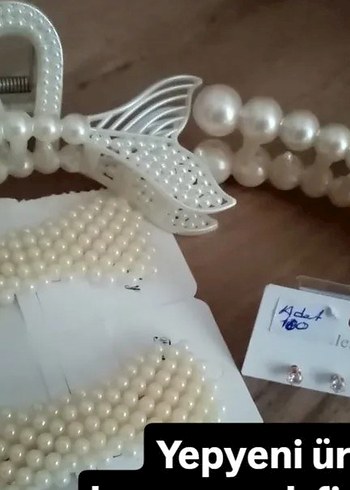 Beyaz Boncuklu Minimalist Anahtarlık - Görsel 15