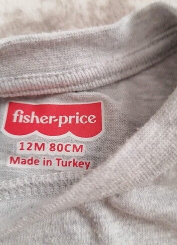 Fisher Price Erkek bebek tişört 