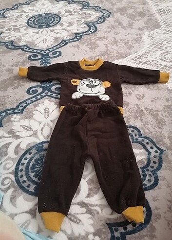 6 Ay Beden Erkek bebek alt üst takım