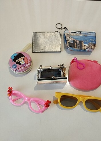 Mini cüzdanlar ve gözlükler - Görsel 5