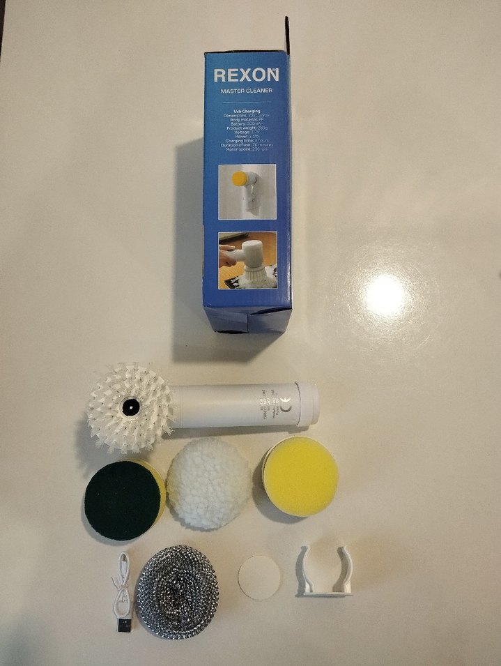 REXON Beyaz Yüzey Temizleme Fırça Seti - Görsel 2