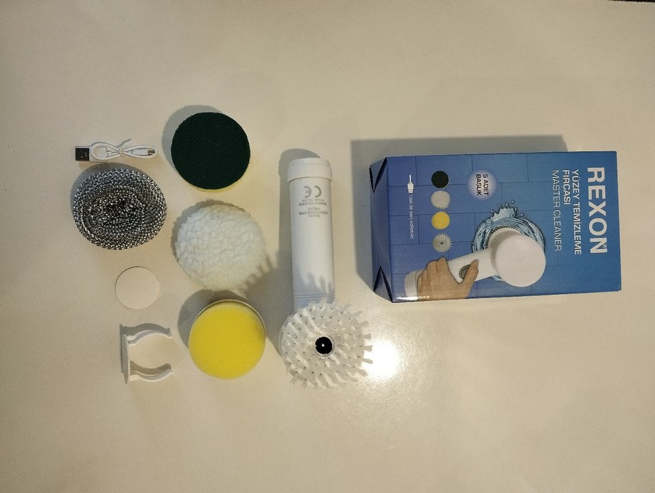 REXON Beyaz Yüzey Temizleme Fırça Seti - Görsel 3