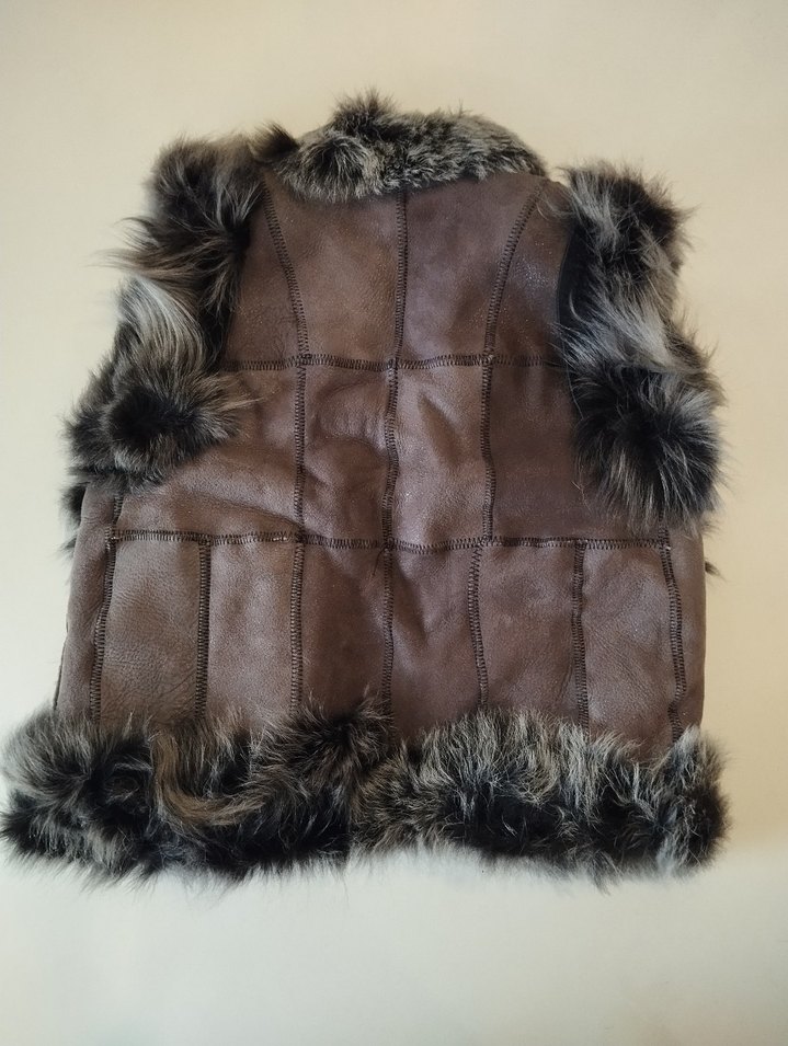 Çocuk Deri Yelek - Görsel 4