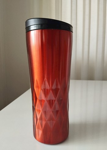 Parlak Turuncu Tantitoni Termos Bardak - Görsel 6