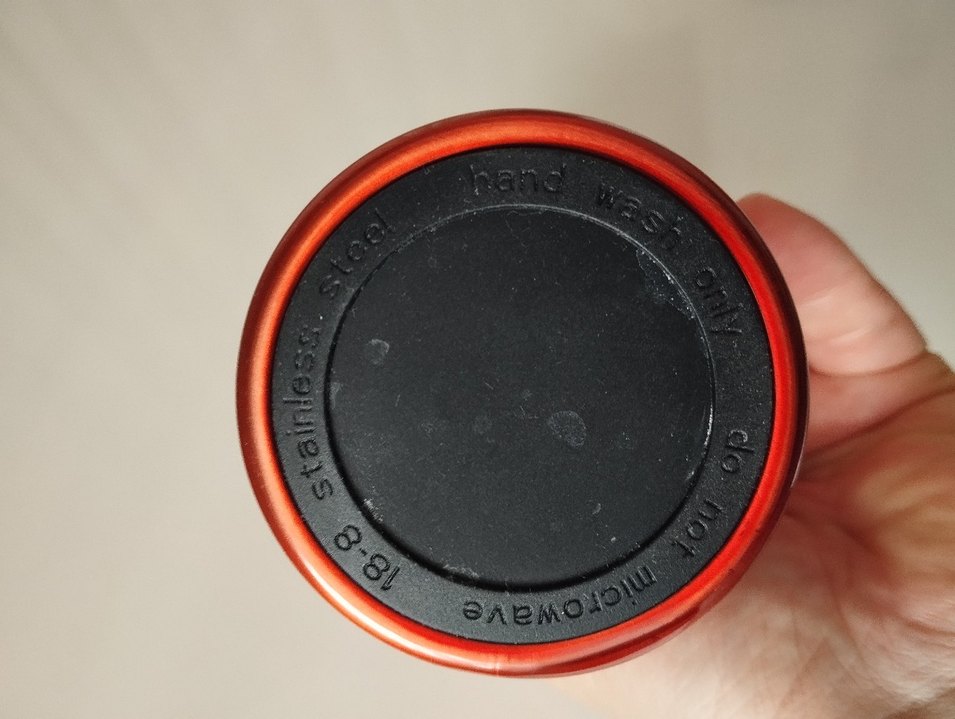 Parlak Turuncu Tantitoni Termos Bardak - Görsel 5