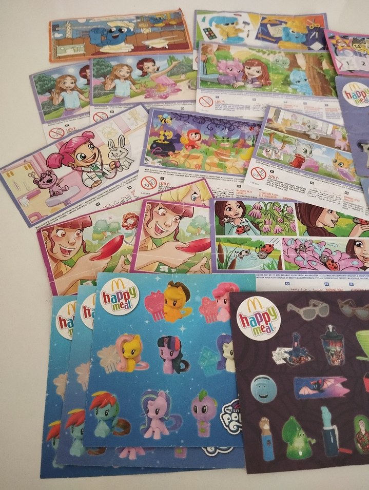 Kinder, Ferrero ve Happy Meal Kağıtları - Görsel 2