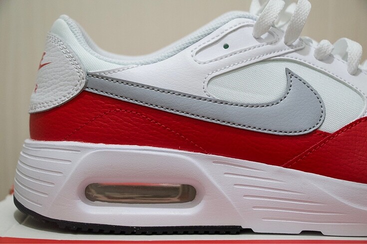 45 Beden NIKE AIR MAX SC KIRMIZI BEYAZ