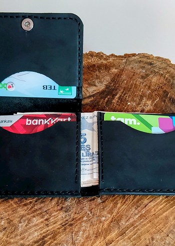 Siyah Erkek Cüzdanı - Görsel 5