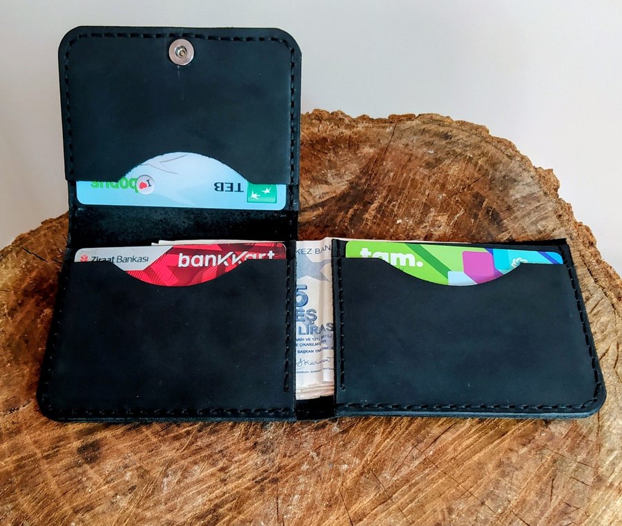 Siyah Erkek Cüzdanı - Görsel 5