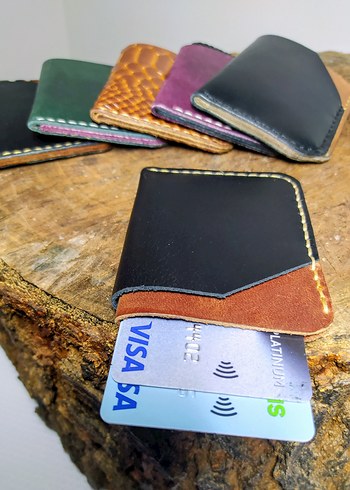 Erkek Çok Renkli Yılan Desenli Cüzdan - Görsel 4