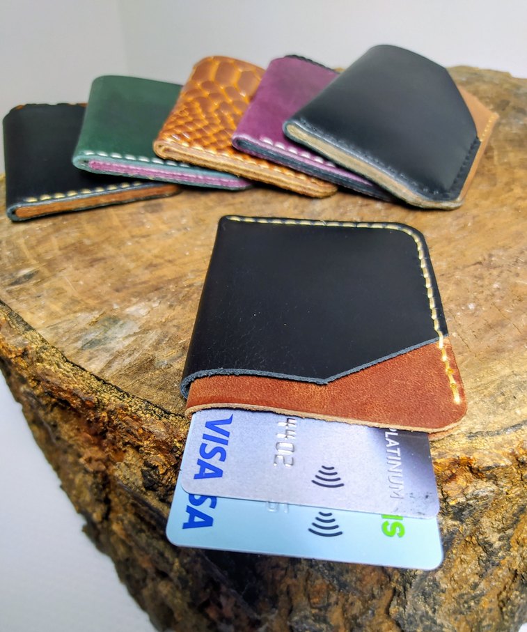 Erkek Çok Renkli Yılan Desenli Cüzdan - Görsel 4