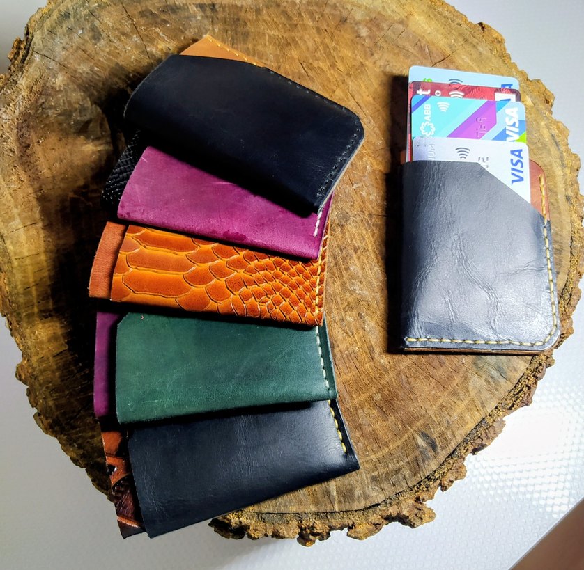 Erkek Çok Renkli Yılan Desenli Cüzdan - Görsel 3