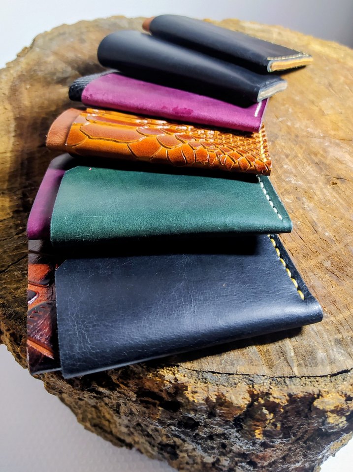 Erkek Çok Renkli Yılan Desenli Cüzdan - Görsel 2