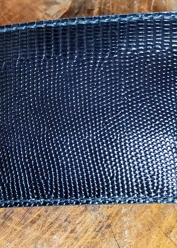 Siyah Baskılı Erkek Cüzdanı - Görsel 2