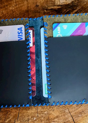 Siyah Minimalist Erkek Cüzdanı - Görsel 3