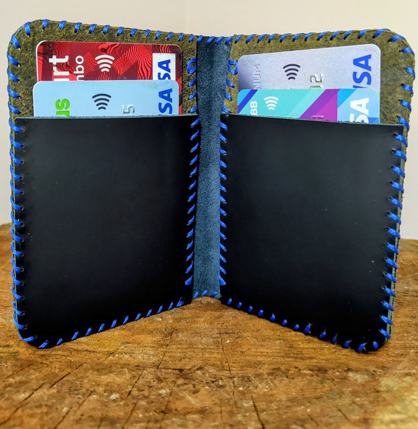 Siyah Minimalist Erkek Cüzdanı - Görsel 2