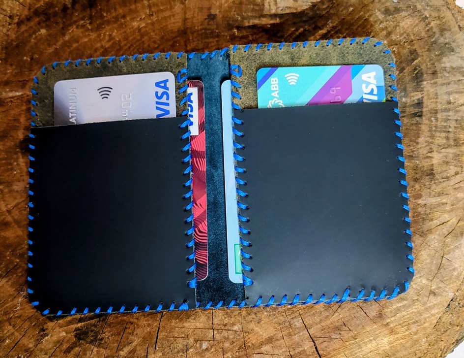 Siyah Minimalist Erkek Cüzdanı - Görsel 3