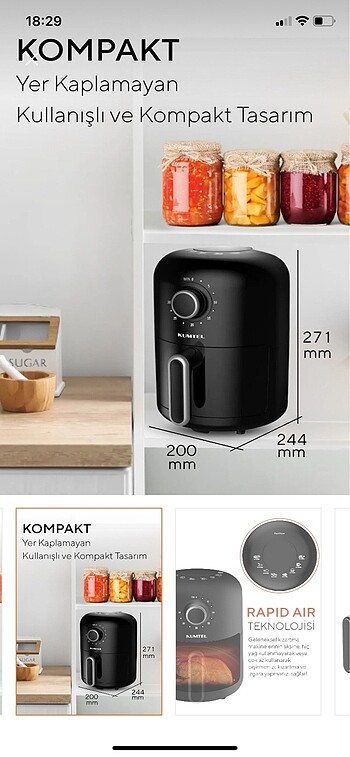 Beden Kumtel Air Fryer