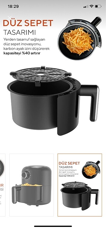 Beden Renk Kumtel Air Fryer