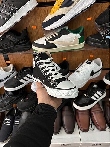 42 Beden siyah Renk Converse AllStar