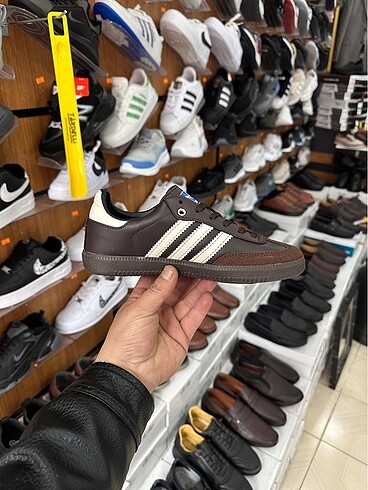 38 Beden kahverengi Renk Adidas Samba