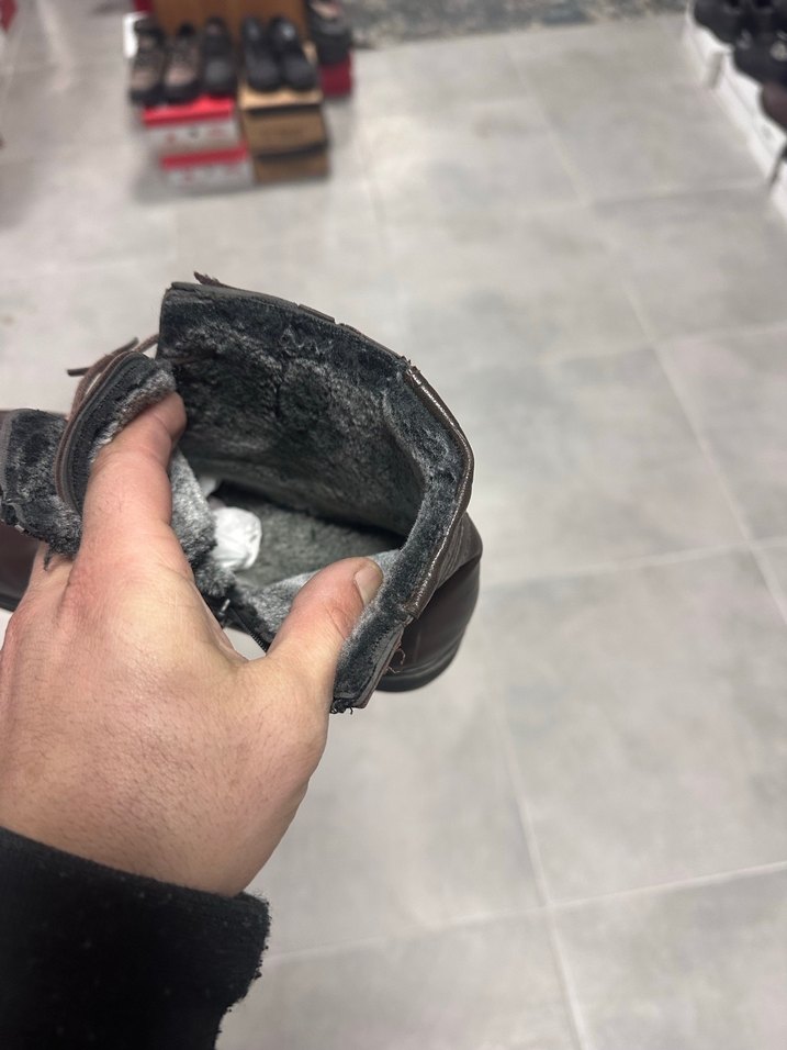 Erkek Kahve Bot 40-41 Numara  Sıfır Kutulu - Görsel 2