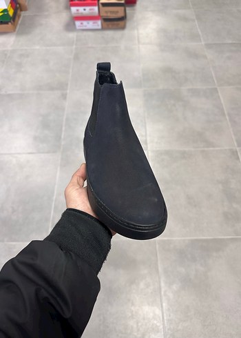 Erkek Lacivert Süet Deri Bot 41-42-43-44 Numara  Sıfır Kutulu - Görsel 4