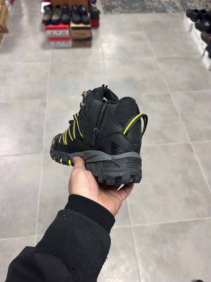 Erkek Siyah Outdoor Trekking Bot 414344 Numara  Sıfır Kutulu - Görsel 5