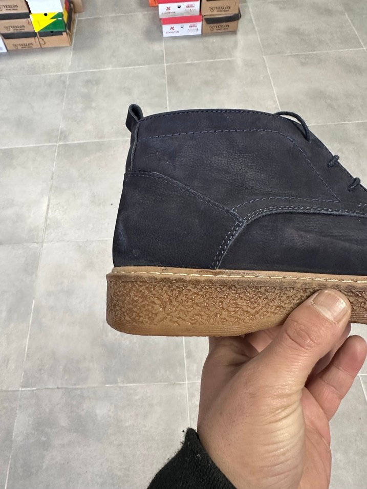 Erkek Lacivert Dikişli Bot 414344 Numara  Sıfır Kutulu - Görsel 3