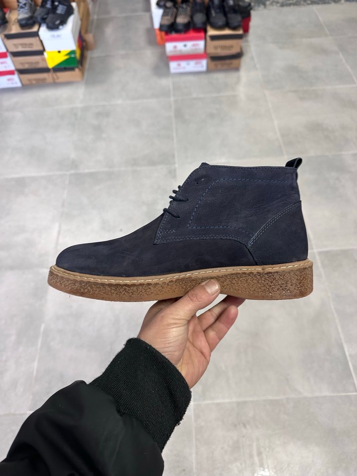 Erkek Lacivert Dikişli Bot 414344 Numara  Sıfır Kutulu - Görsel 4