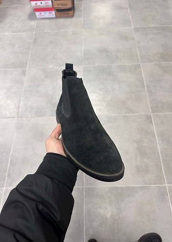 Erkek Bordo Süet Deri Bot 44 Numara  Sıfır Kutulu - Görsel 3