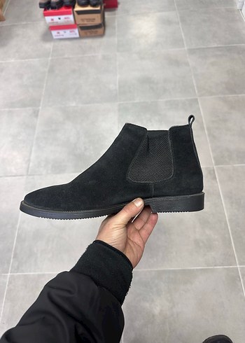 Erkek Bordo Süet Deri Bot 44 Numara  Sıfır Kutulu - Görsel 4