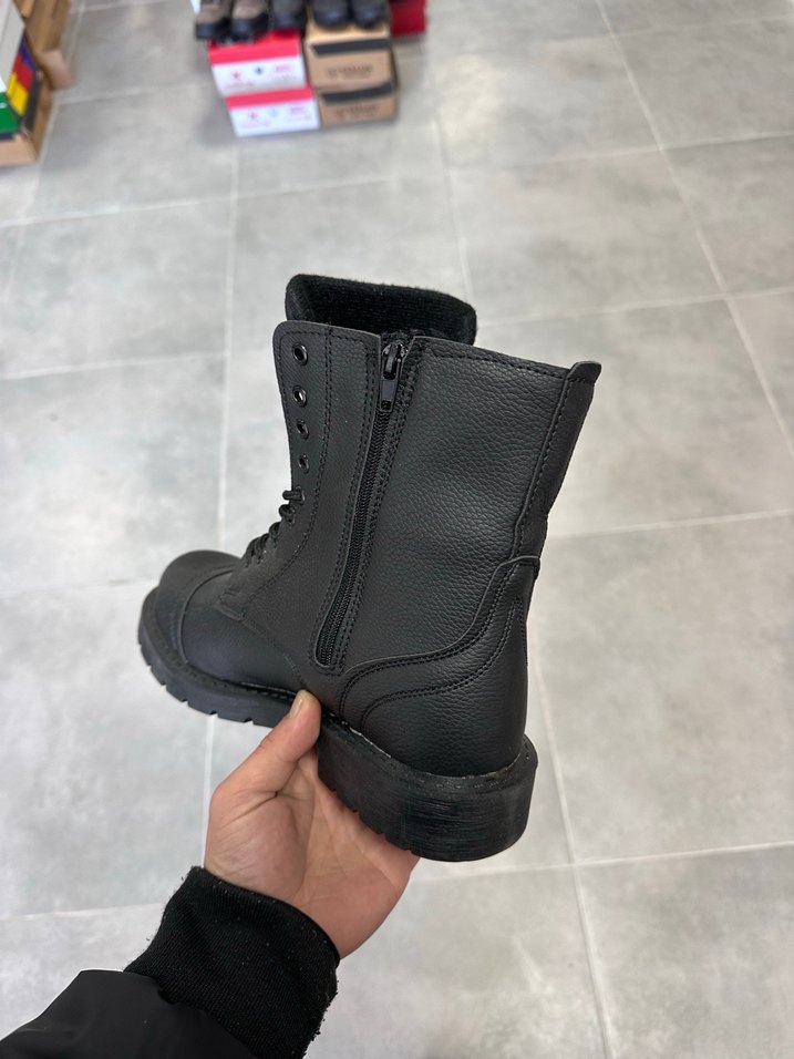 Erkek Siyah Harley Davidson Bot 414344 Numara  Sıfır Kutulu - Görsel 3