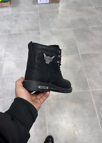 Erkek Harley Davidson Siyah Bot 44 Numara  Sıfır Kutulu - Görsel 5