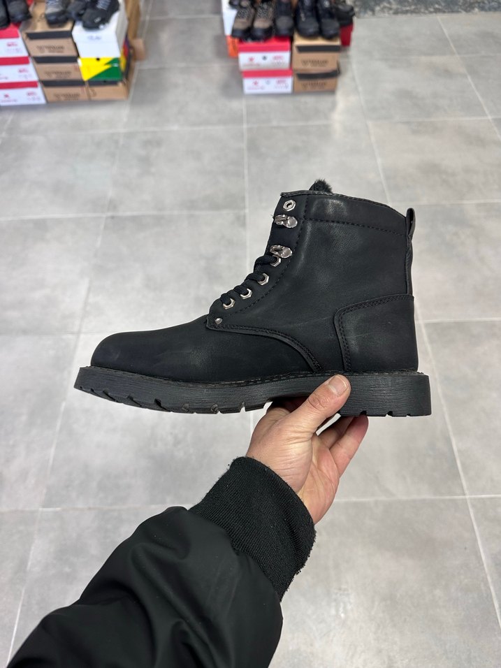 Erkek Harley Davidson Siyah Bot 44 Numara  Sıfır Kutulu - Görsel 4