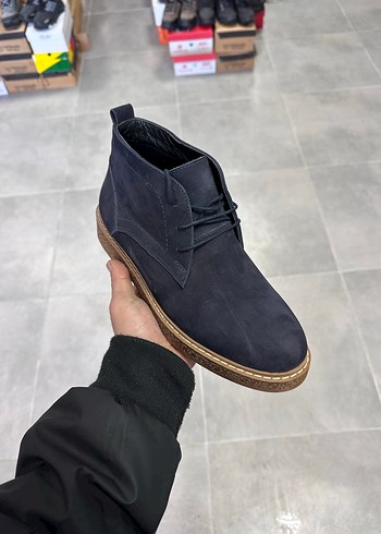 Erkek Lacivert Dikişli Bot 414344 Numara  Sıfır Kutulu - Görsel 5