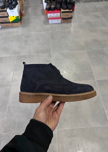 Erkek Lacivert Dikişli Bot 414344 Numara  Sıfır Kutulu - Görsel 2