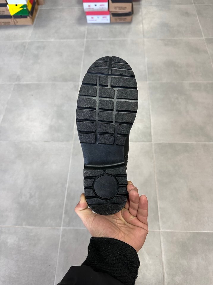 Erkek Siyah Harley Davidson Bot 414344 Numara  Sıfır Kutulu - Görsel 5