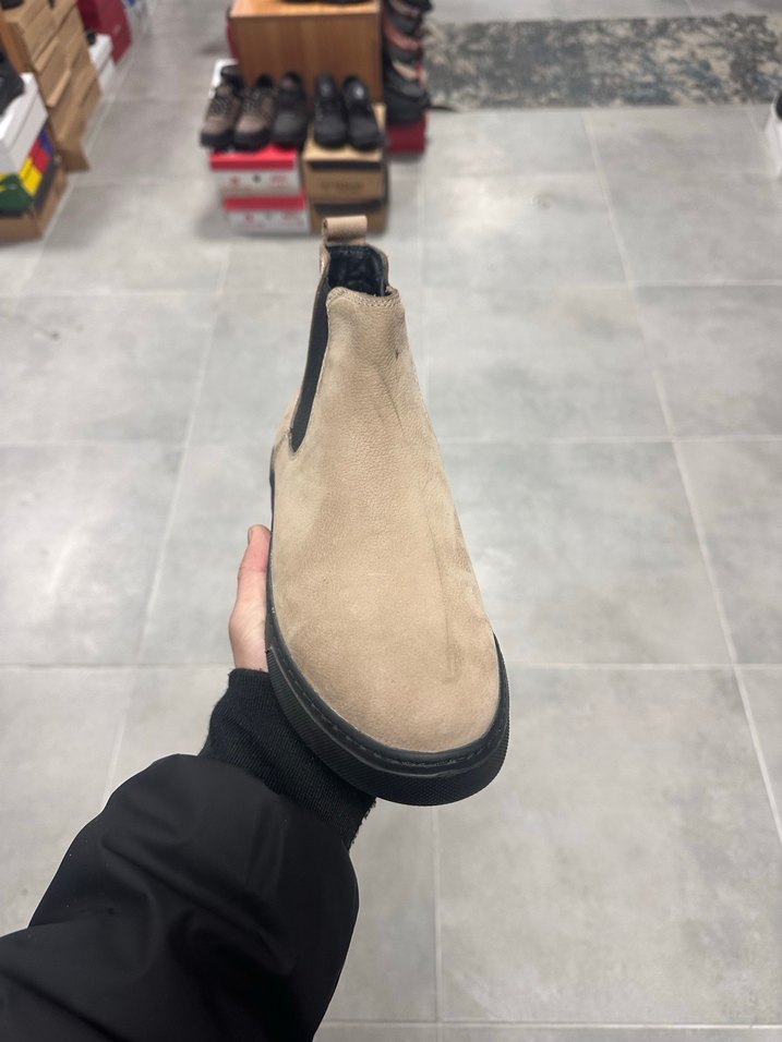 Erkek Krem Renk Bot 41-4243-44 Numara  Sıfır Kutulu - Görsel 3