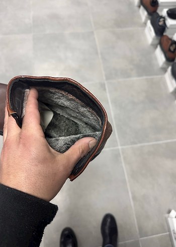 Erkek Koyu Kahverengi Deri Bot 43 Numara  Sıfır Kutulu - Görsel 2