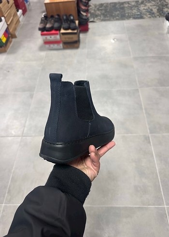 Erkek Koyu Lacivert Deri Bot 41-4243-44 Numara  Sıfır Kutulu - Görsel 5