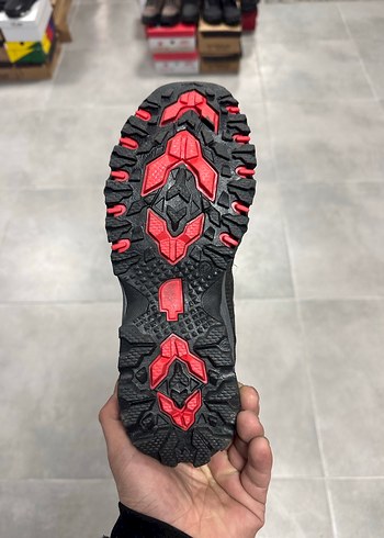 Velcro Bağcıklı Kırmızı Erkek Outdoor Ayakkabı - Görsel 6