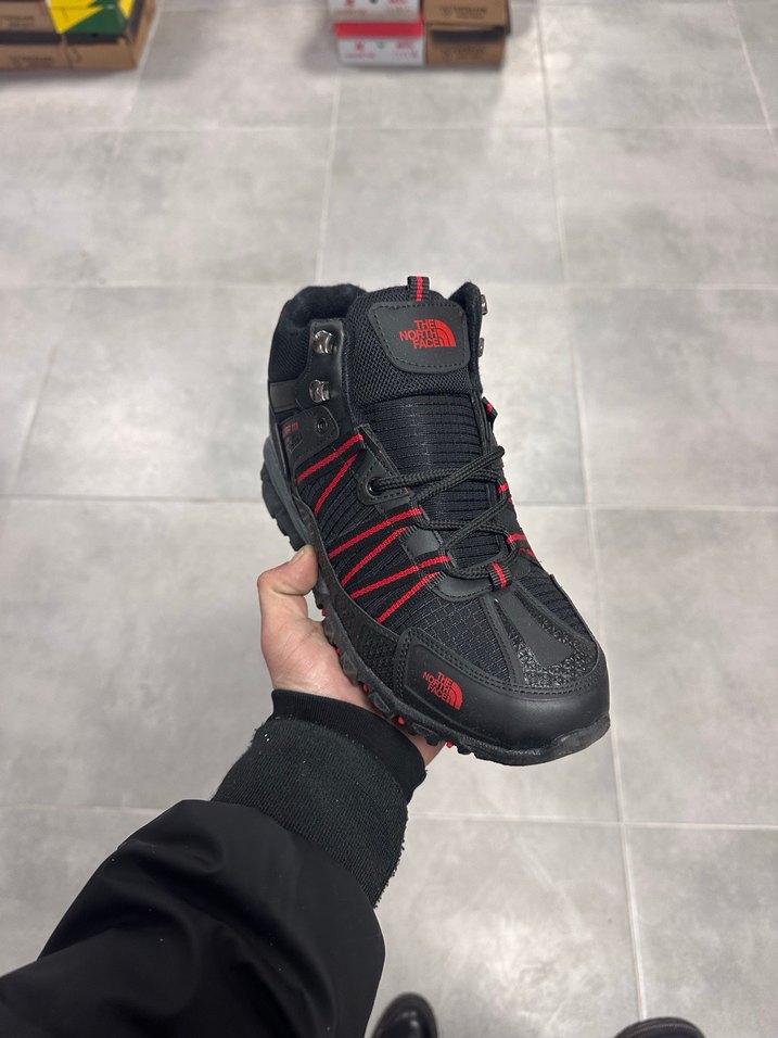 Velcro Bağcıklı Kırmızı Erkek Outdoor Ayakkabı - Görsel 3